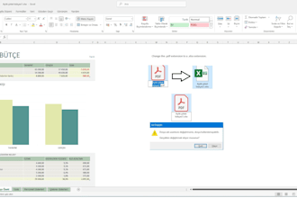 design a monthly business budget spreadsheet