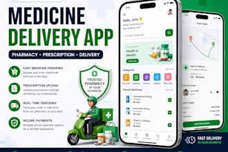 build a pharmacy delivery mobile app like online drug store