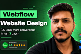 build a high converting webflow website
