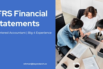 prepare or review ifrs financial statements for your business