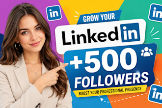 upgrade 500 linkedin followers organically