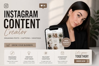 create engaging social media posts and captions