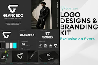 design modern logo and branding kit