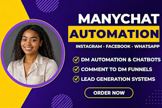 create manychat chatbot manychat automation expert