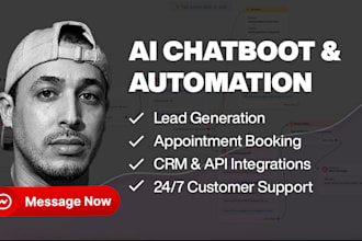 create and manage manychat chatbot, manychat automation, ai chatbot