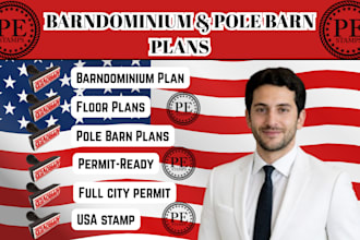 design barndominium house plans, pole barn floor plan and architectural drawing