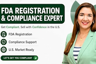 do fda registration, fsvp compliance, US agent and import approval for USA