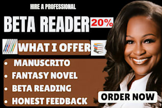 beta read your novel provide detailed feedback on plot pacing and character