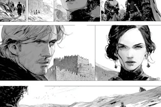 draw book illustration with comic book illustrator