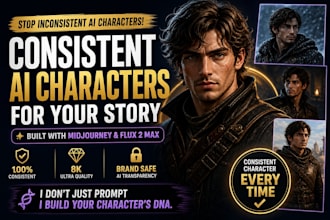 create consistent ai art characters for your story using midjourney and leonardo
