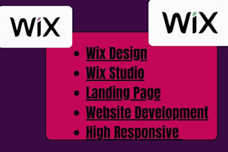 wix website wix expert website redesign