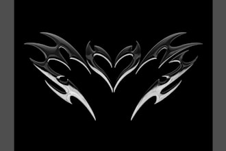 design death metal, deathcore, metalcore logo