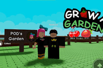 do roblox full game creation, steal a brainrot, grow a garden or simulator game