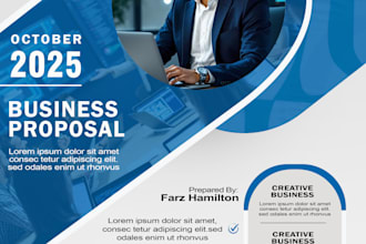 design modern flyer and poster and event graphics design