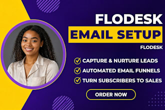 do flodesk email marketing automation funnel and newsletter setup