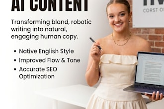 manually edit, rewrite, and humanize ai chatgpt content