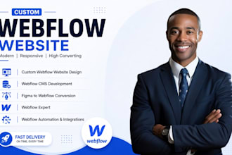design webflow website cms figma to webflow webflow expert webflow automation