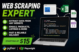 automate tasks or scrape data with python