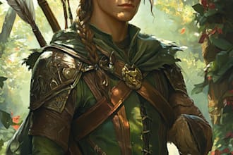dnd character art and dnd character art