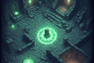 design a custom dnd dungeon map and rpg battle map