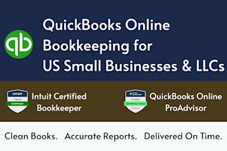 do quickbooks online bookkeeping for US llc small business