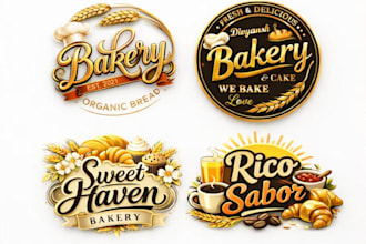 design creative bar, food, restaurant, coffee, bakery logo