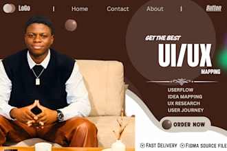 create user flow, user journey, app flow,UX research,wireframes and idea mapping