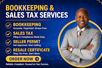 do bookkeeping vat and sales tax filing