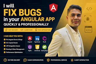 fix bugs in your angular app quickly and professionally