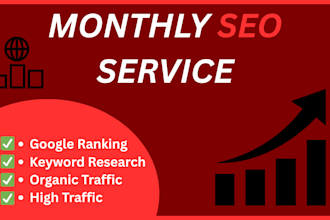 do monthly SEO service for top google ranking