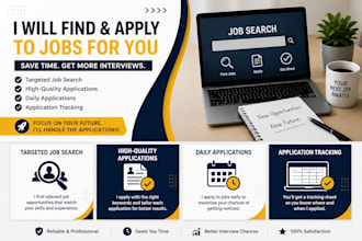 find and apply to jobs for you to get interviews