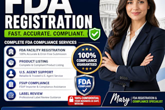 fda registration fda compliances product approval label review fda cosmetic