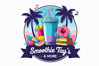 design a modern restaurant logo for your food business