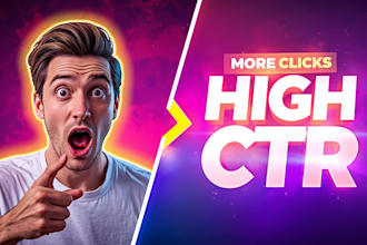 design eye catching youtube thumbnails for high CTR