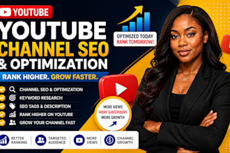 do youtube channel SEO and optimize your channel for growth