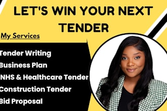 write winning UK tender healthcare tender cqc registration nhs bids rfp rfq