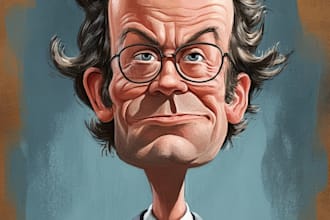 do a political cartoon art