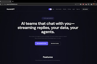 build ai agents chatbots and custom ai tools for your web app