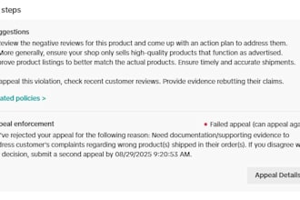 remove tiktok shop violations and restore suspended account