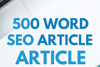 write a 500 word seoarticle or blog post in hindi or english
