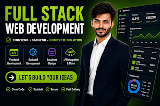 develop full stack saas business web app dashboard, payment integration
