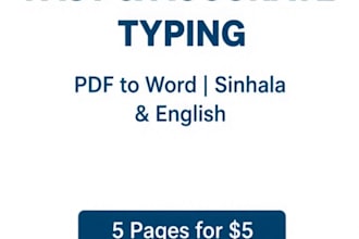 do fast and accurate sinhala and english typing