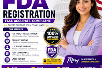 fda registration fda compliances fda us agent fda product approval label review