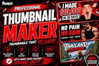 make eyecatching youtube thumbnails