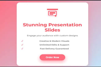 design modern, professional, and engaging powerpoint presentations