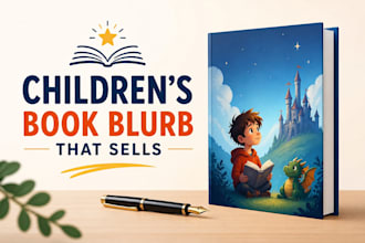 write bestselling book blurb for your childrens book
