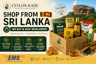 buy and ship products from sri lanka worldwide via ems