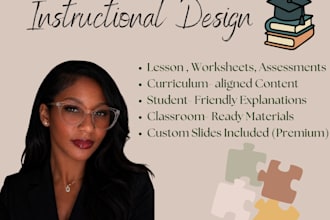 write engaging lesson plans and learning material