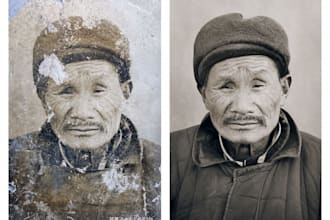 restore, repair, colorize and enhance old photos