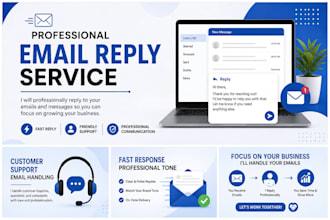 professionally reply to your customer emails and messages